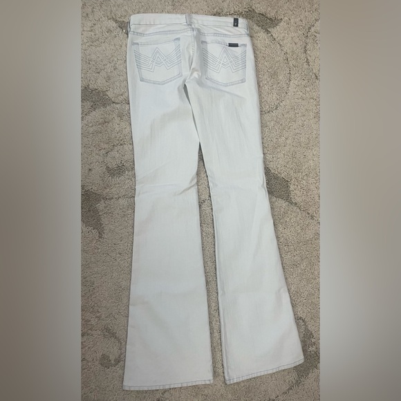 7 for All Mankind A-POCKET Flare Leg Jeans Denim NEW - Picture 11 of 11